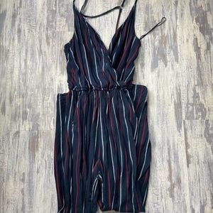 Striped jumpsuit from Hollister